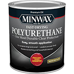 Minwax Polyurethane Semi-Gloss Finish- Half Pint