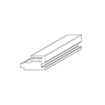 1" x 1-3/4" Custom Tongue and Groove Moulding - SPL90388