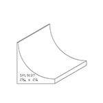 2-1/16" x 2-1/4" x 4" SPL9137 Profile Sample