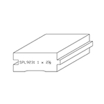 1" x 2-1/2" Poplar Custom Flooring - SPL9231