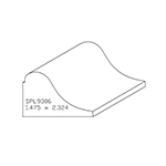 1.475" x 2.324" Knotty Eastern White Pine Custom Stool - SPL9306