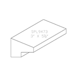 3" x 5-1/2" x 4" SPL9473 Profile Sample