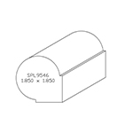 1.850" x 1.850" x 4" SPL9546 Profile Sample