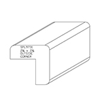 2-1/8" x 2-1/8" x 4" SPL9731 Profile Sample