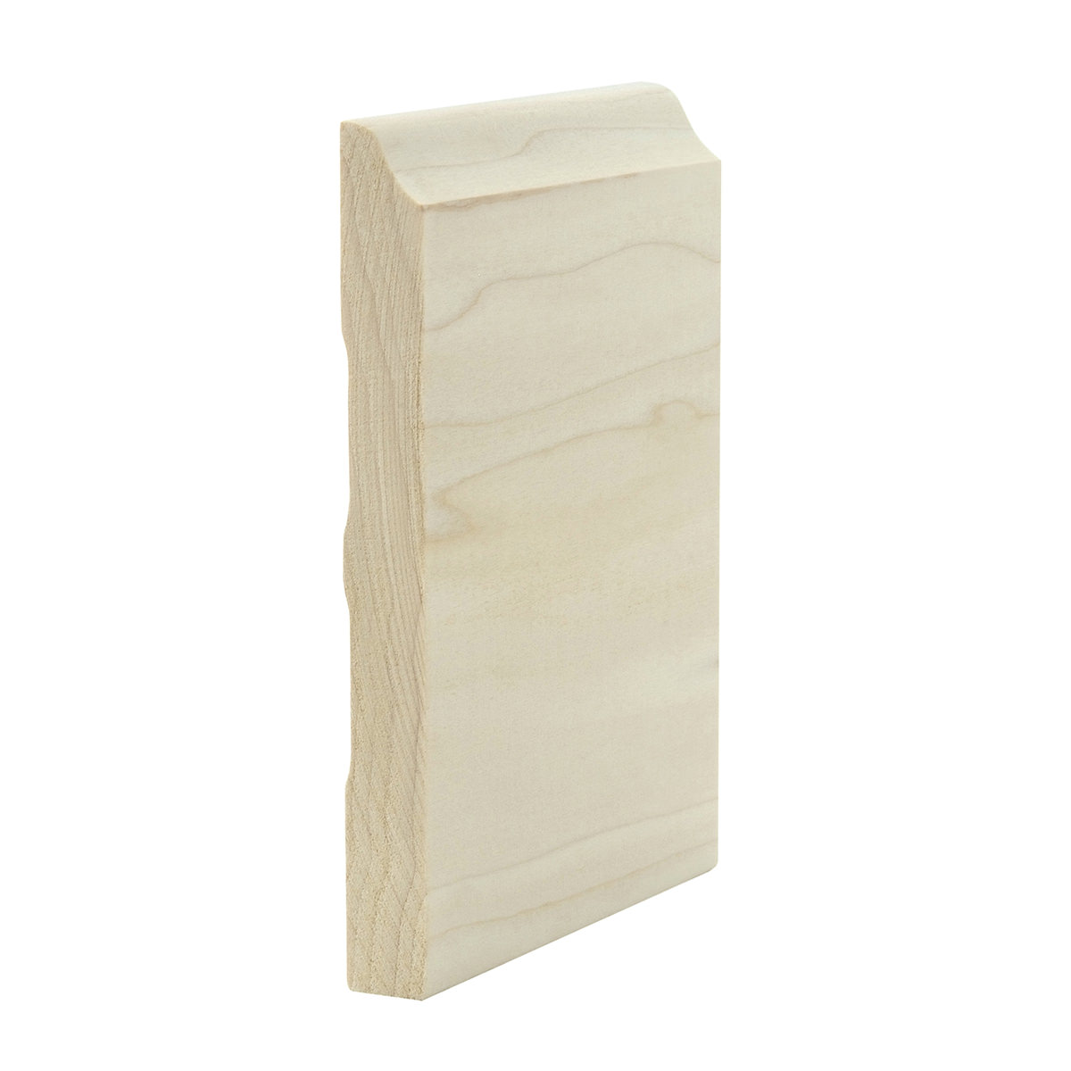 5/8" X 5-1/2" Poplar Tall O.G. Baseboard - SPL207