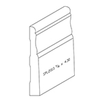 5/8" x 4.300" Hard Maple Custom Baseboard - SPL2013