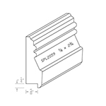 7/8" x 2-3/4" Hard Maple Custom Baseboard - SPL2059