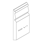 1/2" x 5" F/J Primed Poplar Custom Baseboard - SPL2112