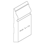 3/4" x 5-1/2" Character Grade White Oak Custom Baseboard - SPL213