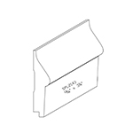 0.813" x 3-1/4" Hard Maple Custom Baseboard - SPL2143