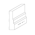 1-1/8" x 4" Hard Maple Custom Baseboard - SPL2150