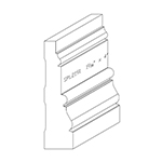 1.063" x 4" F/J Primed Poplar Custom Baseboard - SPL2191