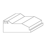 2" x 4-3/4" x 4" SPL1116 Profile Sample