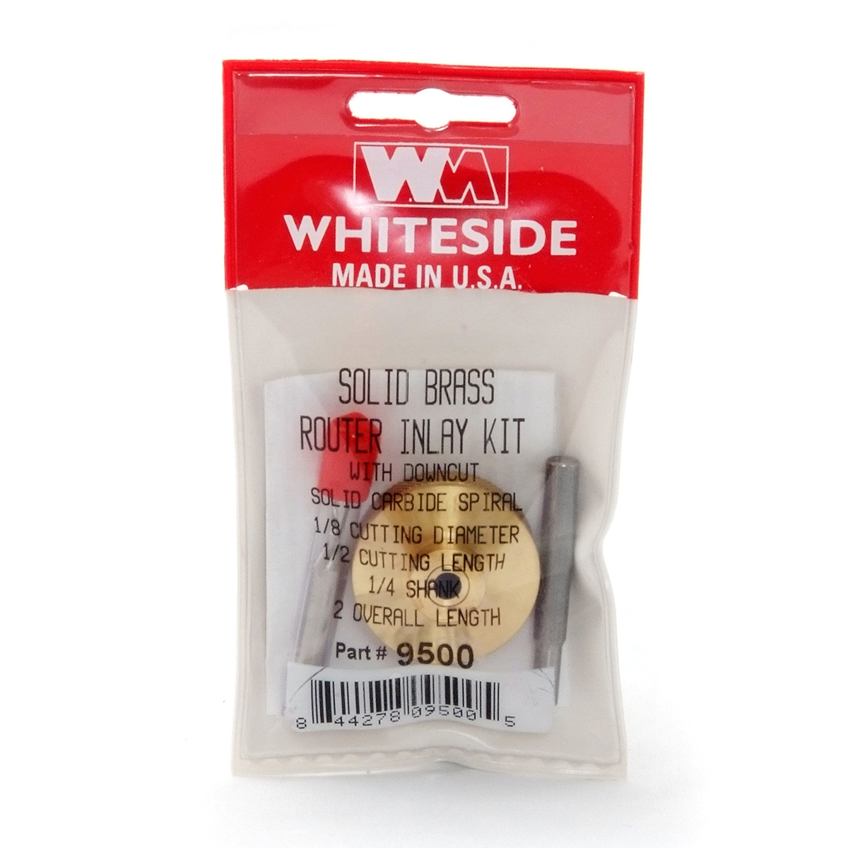 Whiteside Machine 9500 Solid Brass Inlay Kit