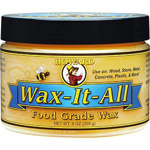 🚨 New product alert 🚨 Howard Wax-It-All is a food-grade paste wax that is  safe for any surface where food contact may occur. This thick, smooth  blend, By Funki Munki